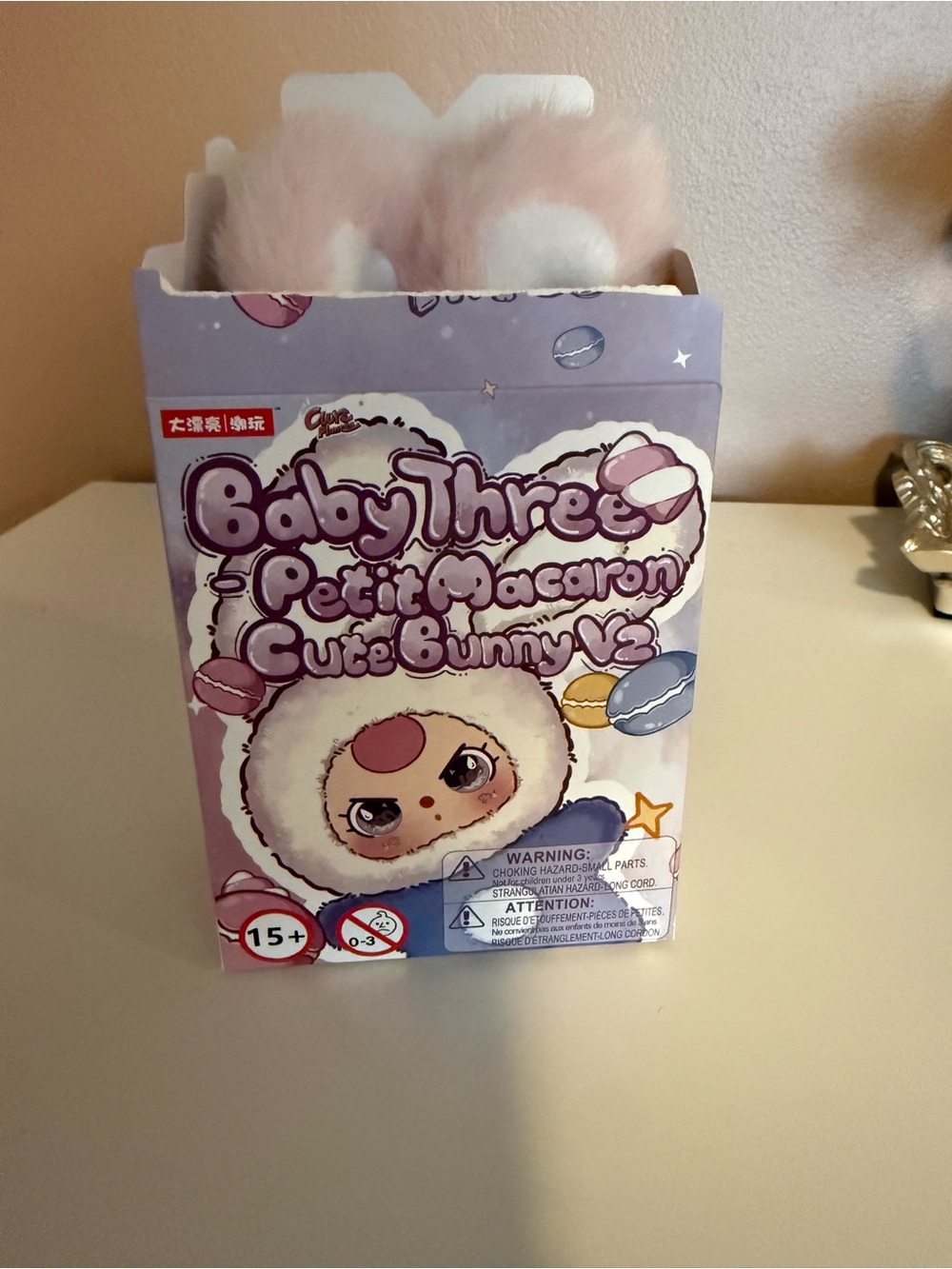 Baby Three Petit Macaron Cute Bunny V2 Pink Pomelo
